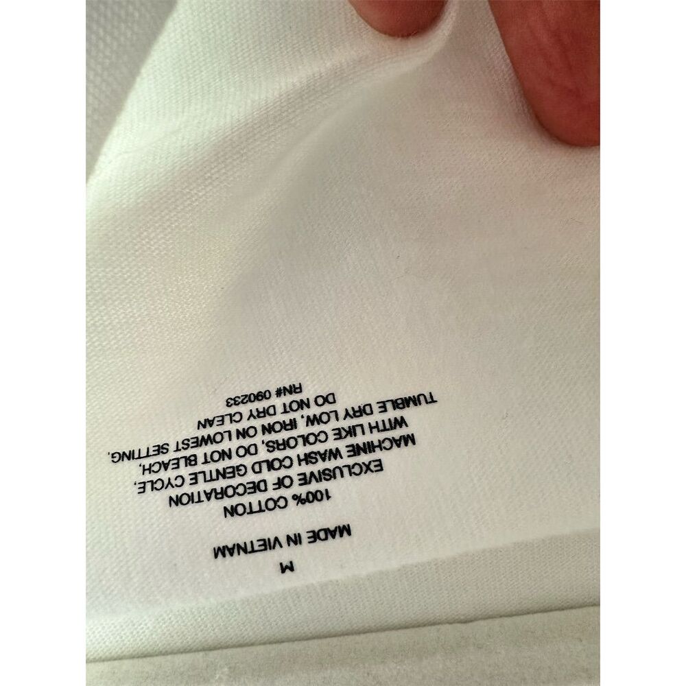 PacSun Women's Cropped T-Shirt White Size M Casual Summer Top - Picture 5 of 5